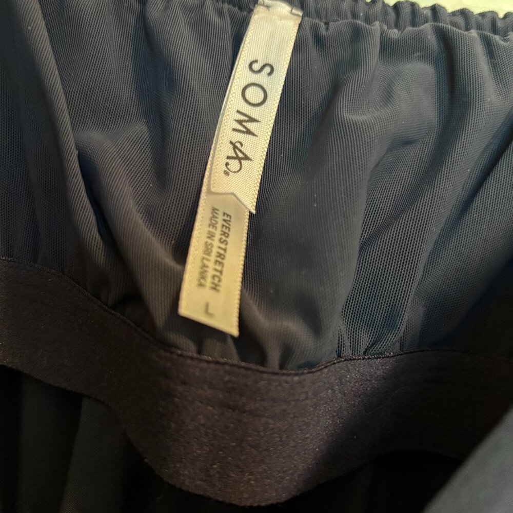 NWOT Soma Everstretch jumpsuit color polar night size L